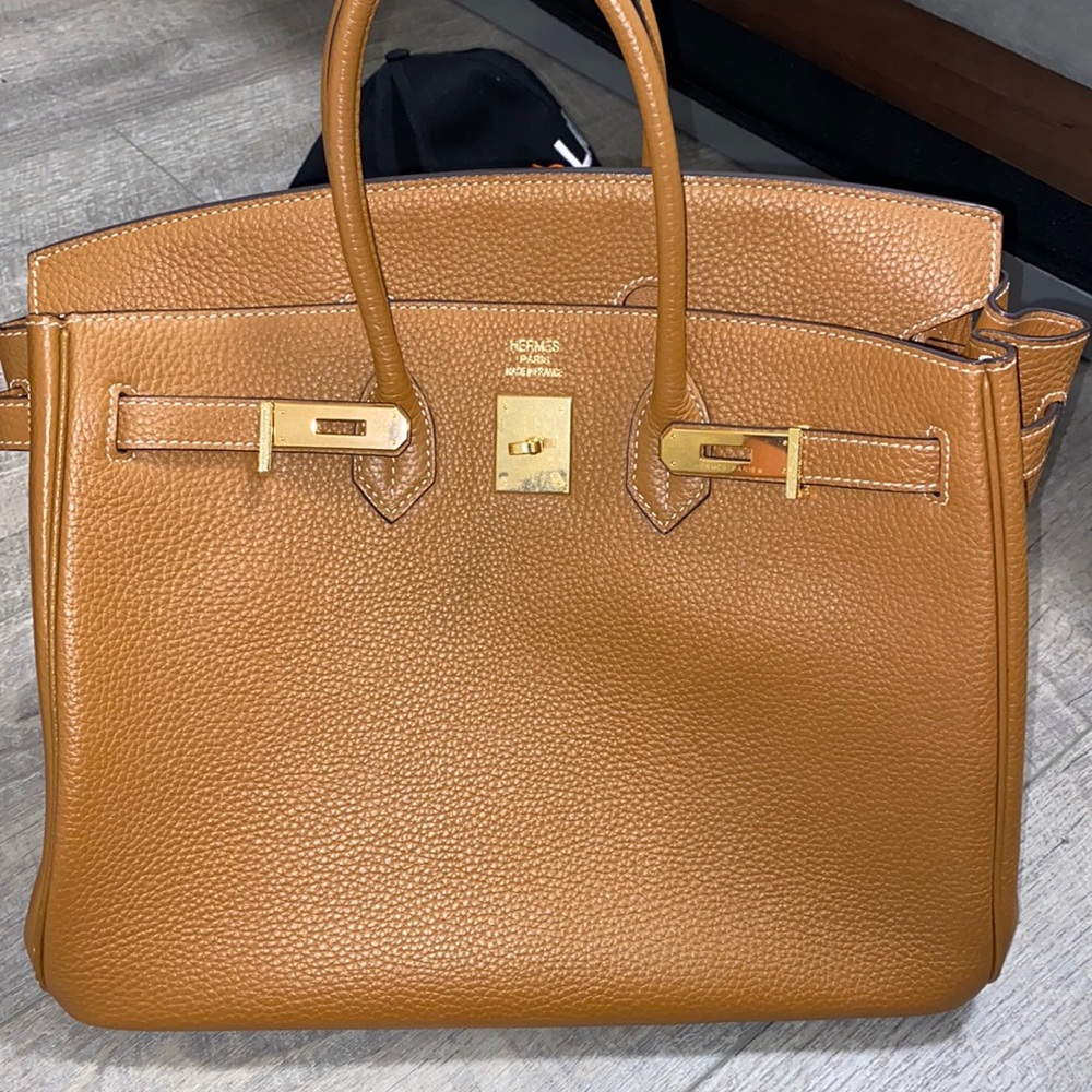 Hermes mustard bag